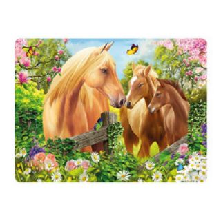 Obrázek z Pohlednice 3D 16cm - koně (25) 